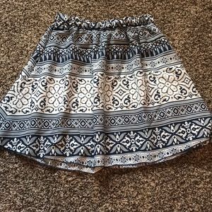 High waisted Charlotte Russe skirt